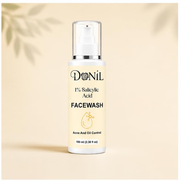 DONIL 1% Salicylic Acid Face Wash (100ml)