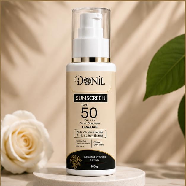 DONIL SPF 50 PA++++ Broad Spectrum Sunscreen (100g)