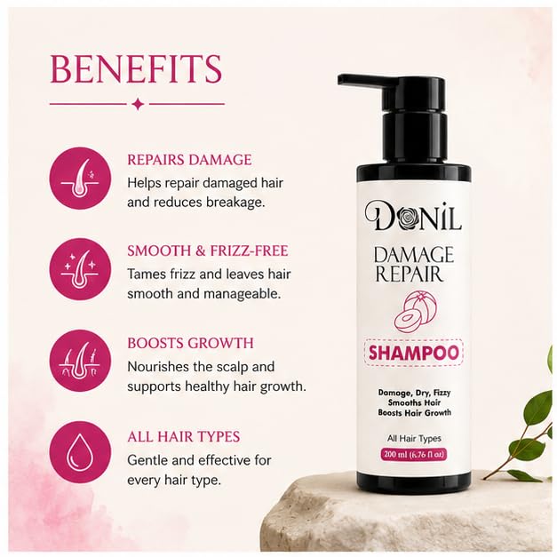 DONIL Damage Repair Shampoo (200ml)