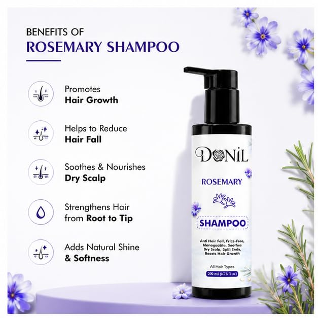DONIL Rosemary Shampoo (200ml)