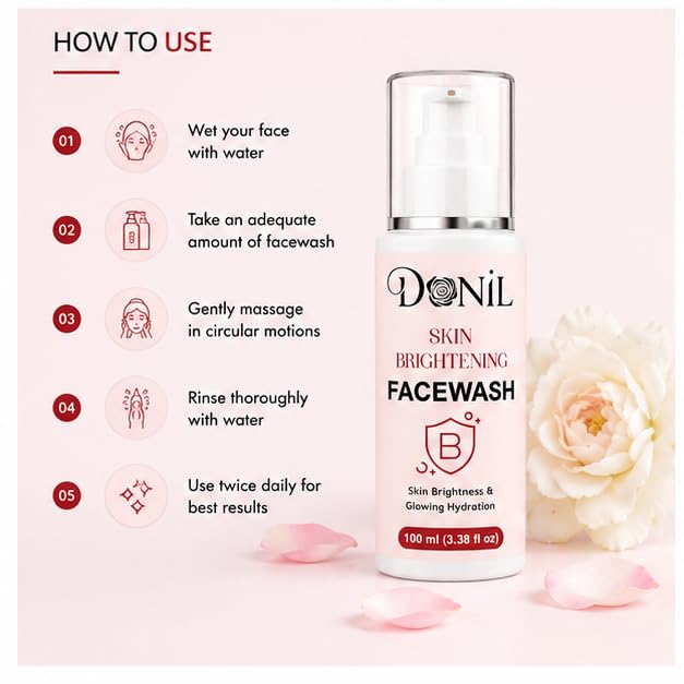 DONIL Skin Brightening Face Wash (100ml)