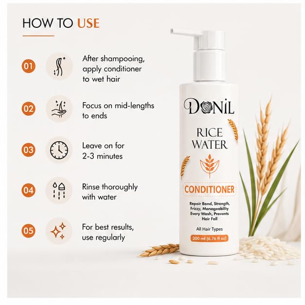 DONIL Rice Water Conditioner (200ml)