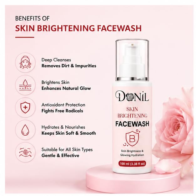 DONIL Skin Brightening Face Wash (100ml)
