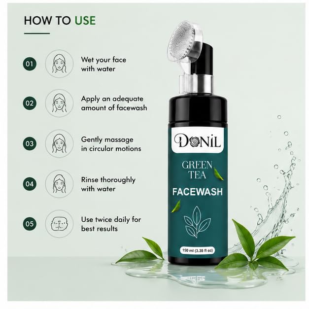 DONIL Green Tea Face Wash (150ml)