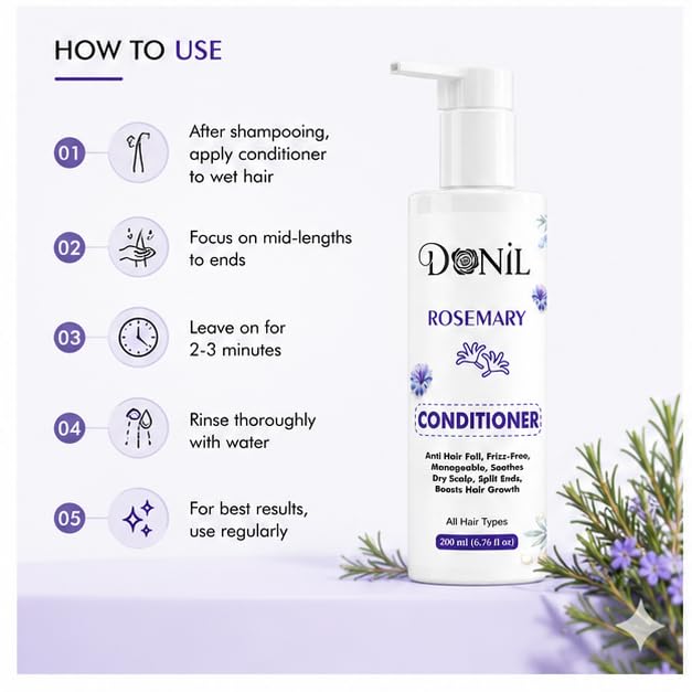 DONIL Rosemary Conditioner (200ml)