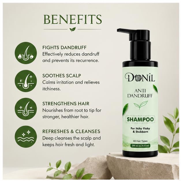 DONIL Anti Dandruff Shampoo (200ml)