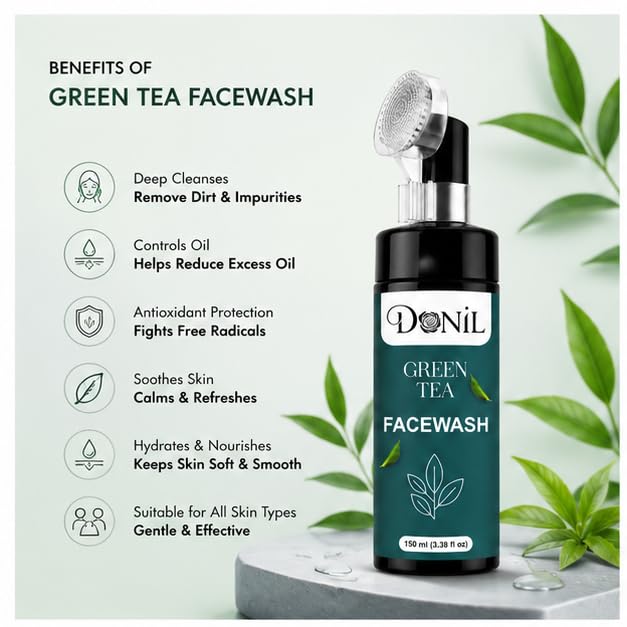 DONIL Green Tea Face Wash (150ml)