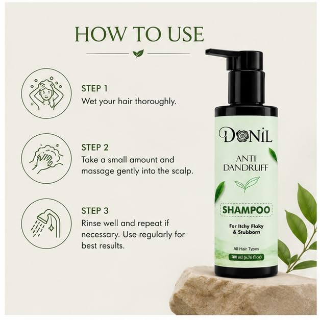 DONIL Anti Dandruff Shampoo (200ml)