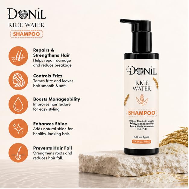 DONIL Rice Water Shampoo (200ml)