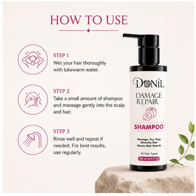 DONIL Damage Repair Shampoo (200ml)
