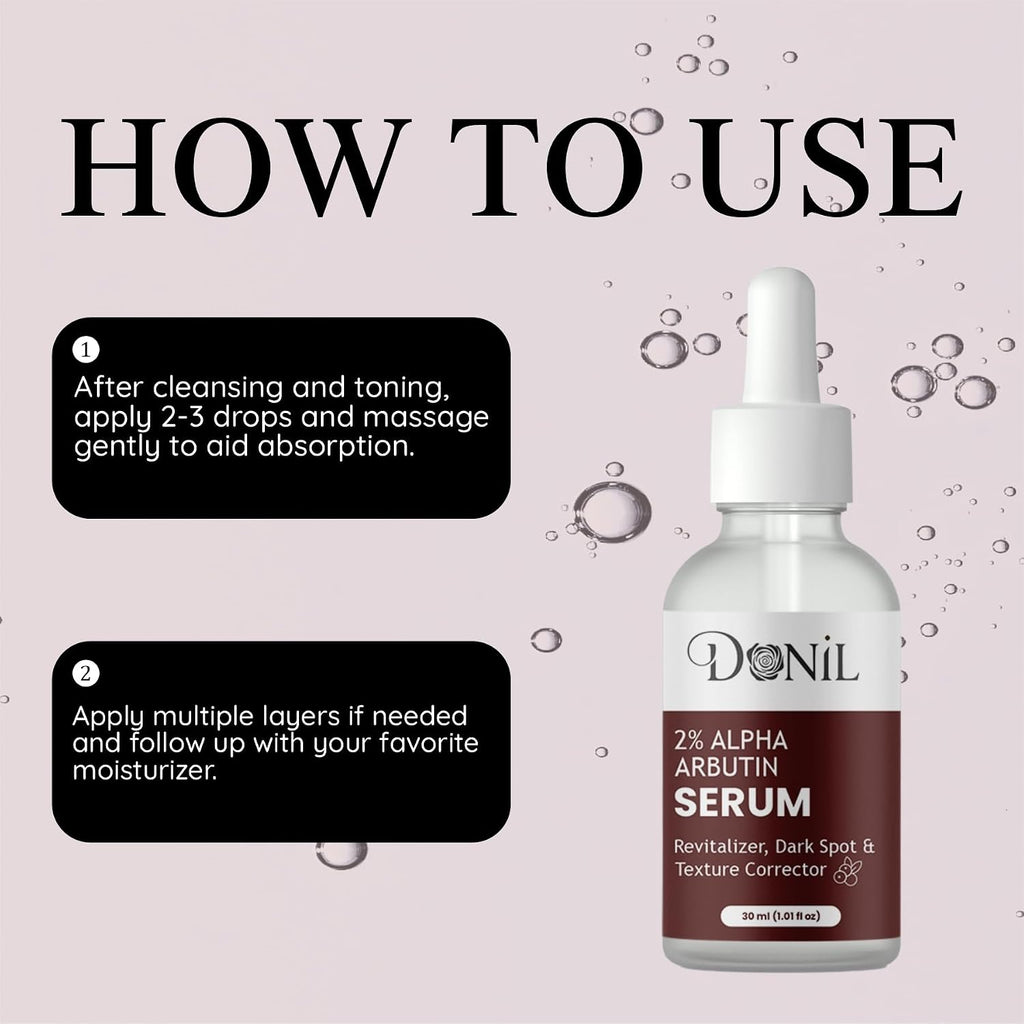 Donil 2% Alpha Arbutin Serum for Face