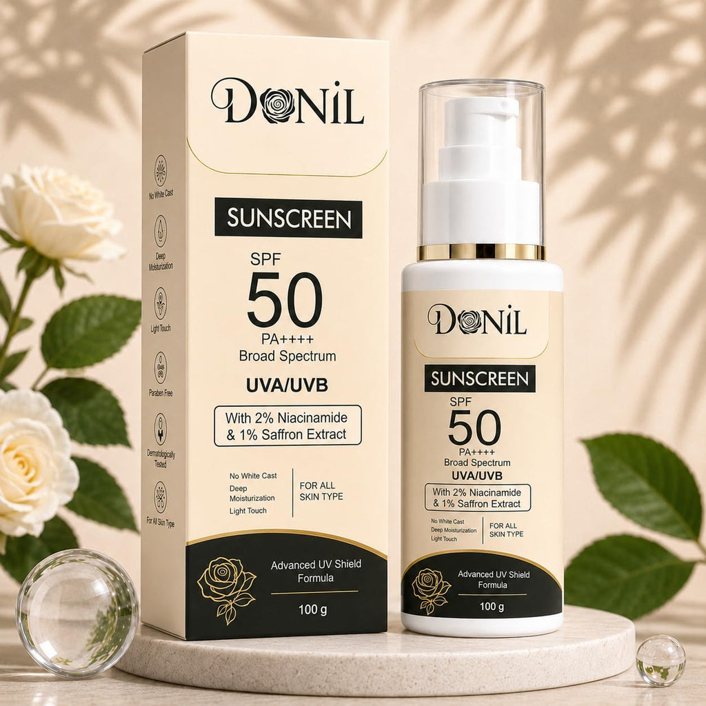 DONIL SPF 50 PA++++ Broad Spectrum Sunscreen (100g)