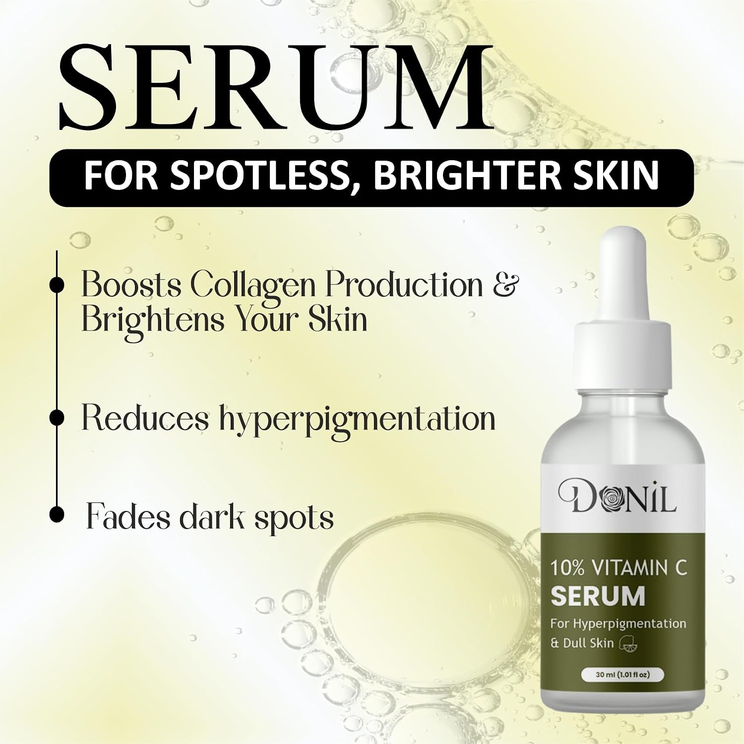Donil 10% Vitamin C Serum for Face