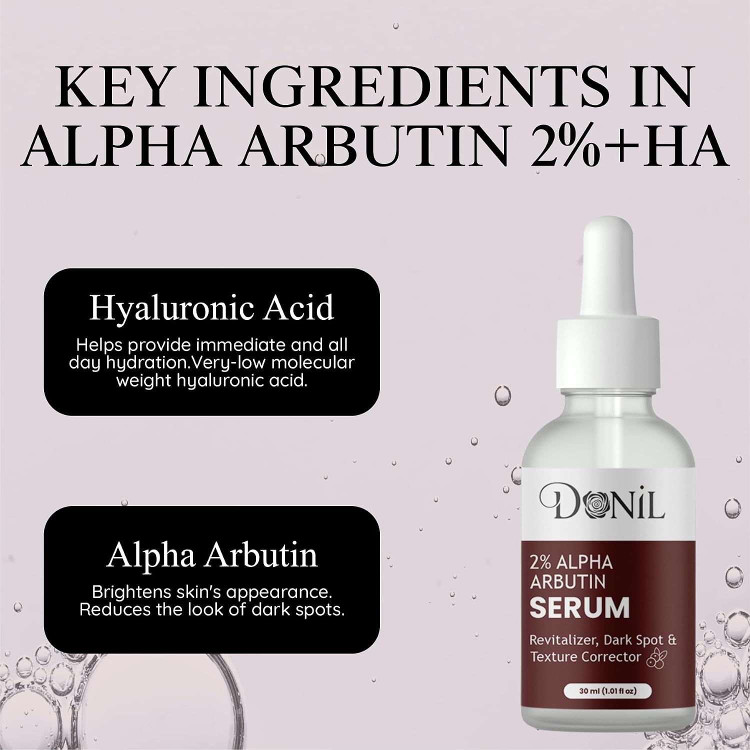 Donil 2% Alpha Arbutin Serum for Face